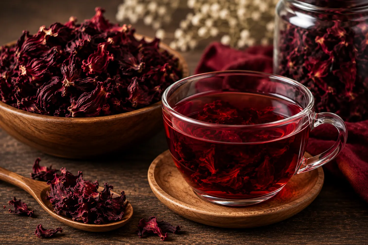 چایی ترش غنچه چایی ترش غنچه